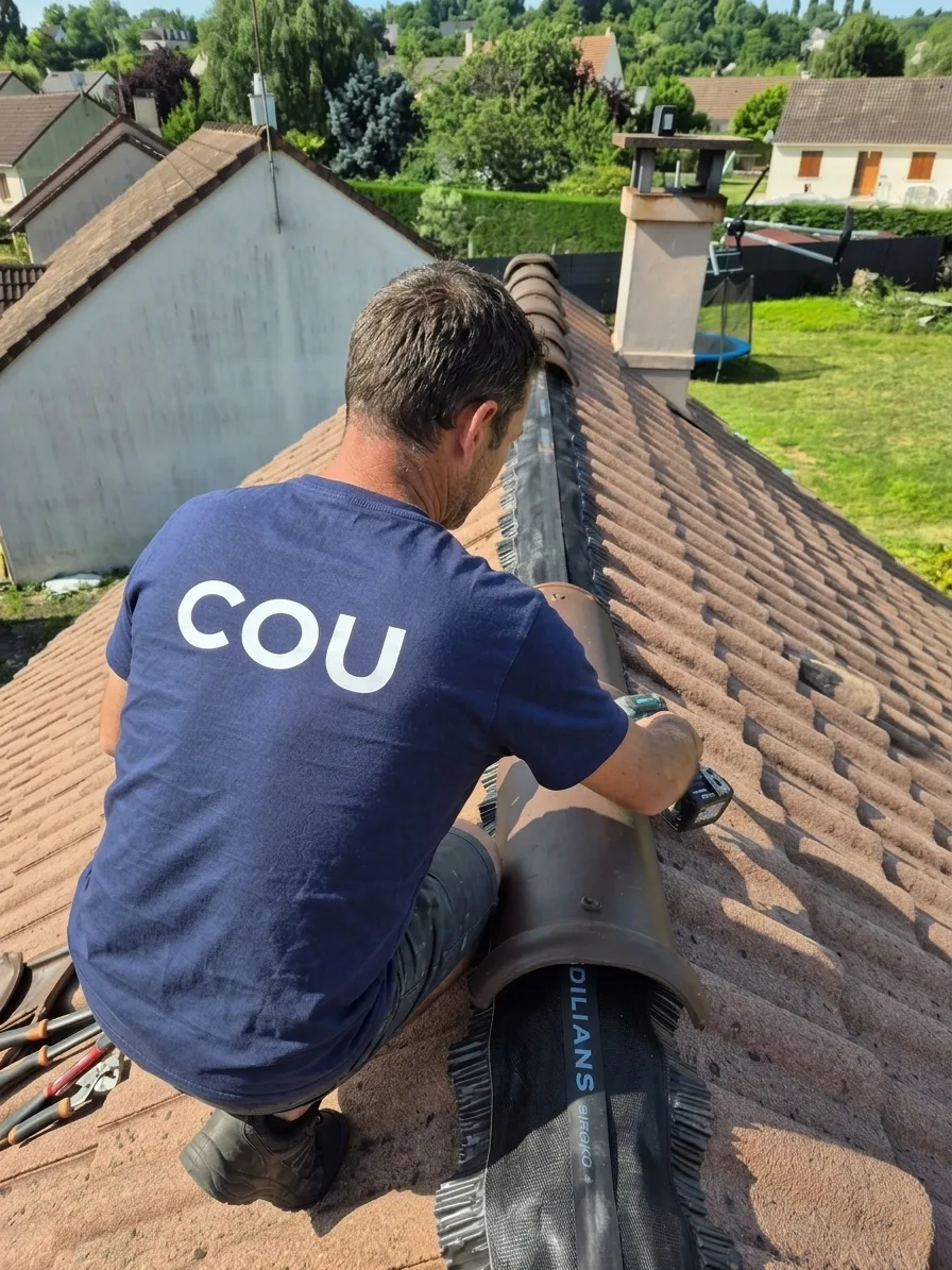Nettoyage de toiture à Coulommiers