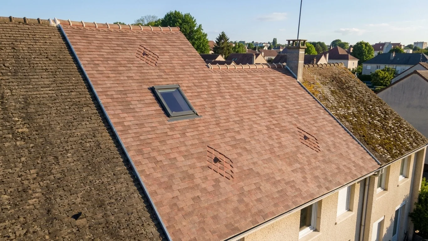 Réfection complète de toiture à Coulommiers Réfection complète de toiture à Coulommiers